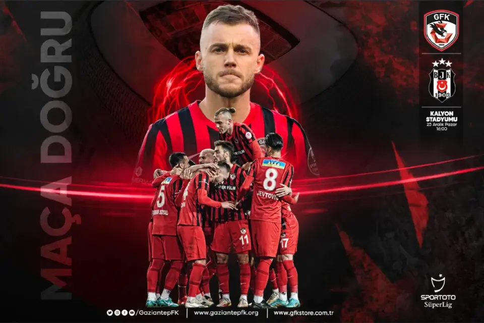 gaziantep &ndash; beşiktaş &mdash; DE news