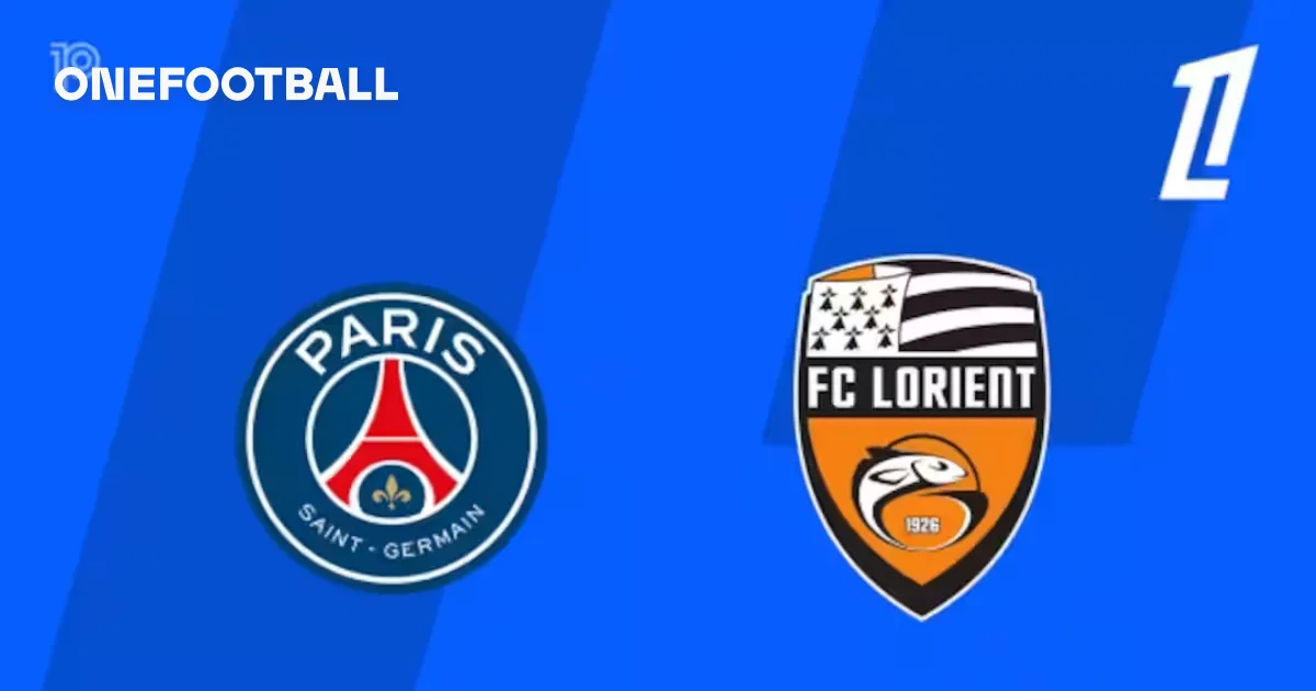 psg vs fc lorient standings base wp