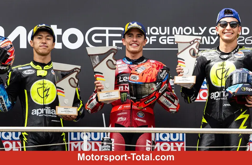 Motorsport: 10. MotoGP-Sieg am Sachsenring! Marc Marquez zieht mit Agostini gleich - BILD