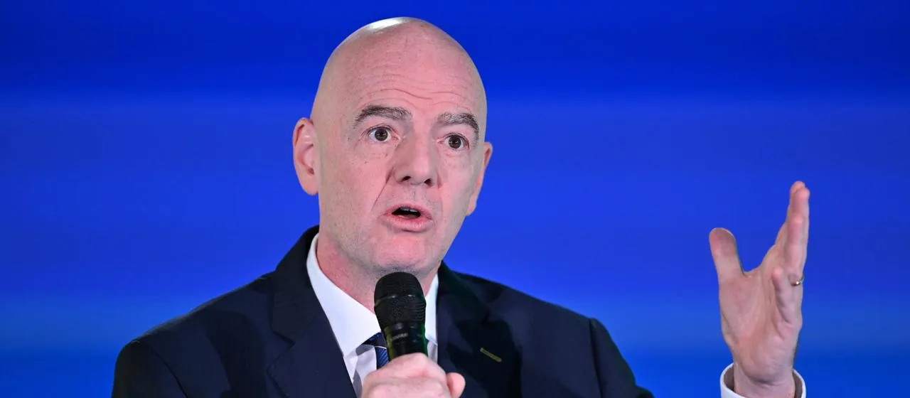 FIFA-Pr&auml;sident Gianni Infantino