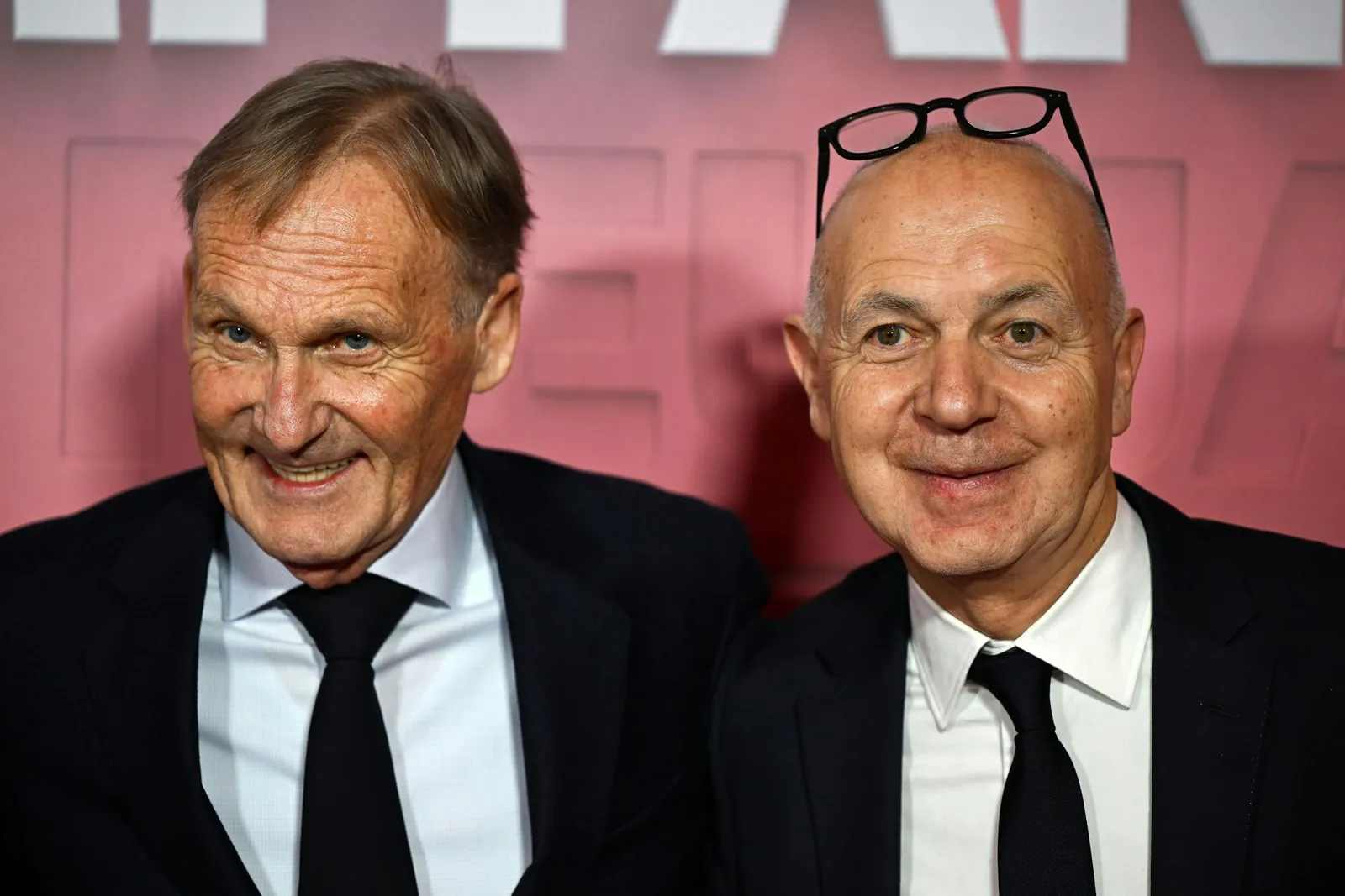 DFL-Ligapr&auml;sident Hans-Joachim Watzke (li.) und DFB-Pr&auml;sident Bernd Neuendorf w&uuml;rden gerne zeitig offiziell den neuen M&auml;nner-Bundestrainer pr&auml;sentieren.