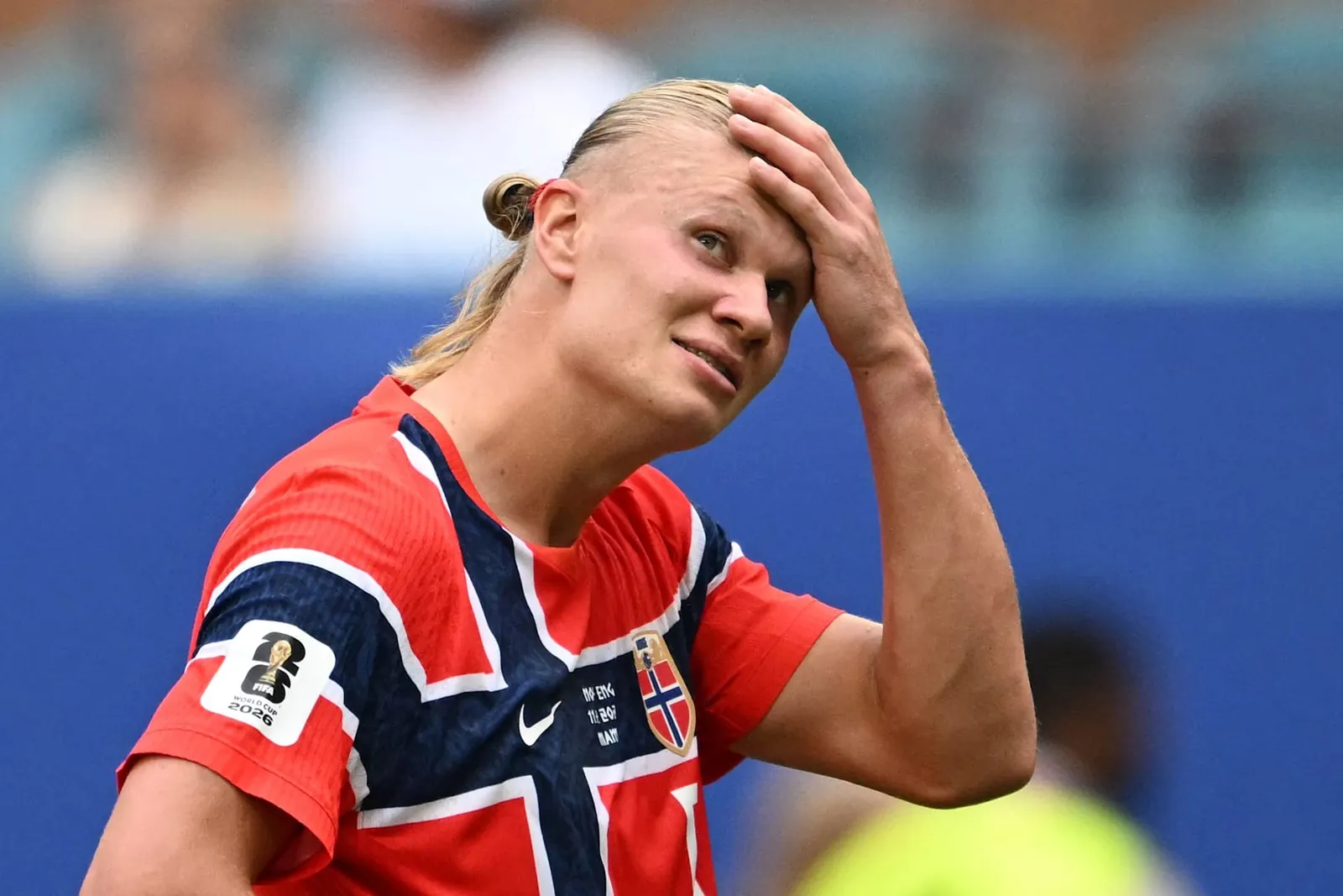 Erling Braut Haaland wurde in der Verlängerung ausgewechselt