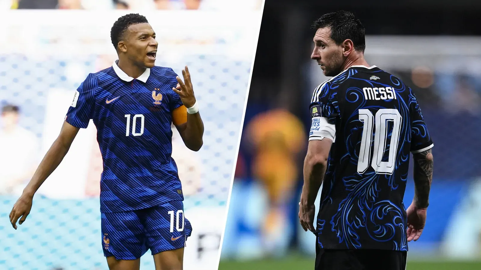 Messi und Mbappe k&auml;mpfen noch um den Goldenen Schuh.&copy; imago