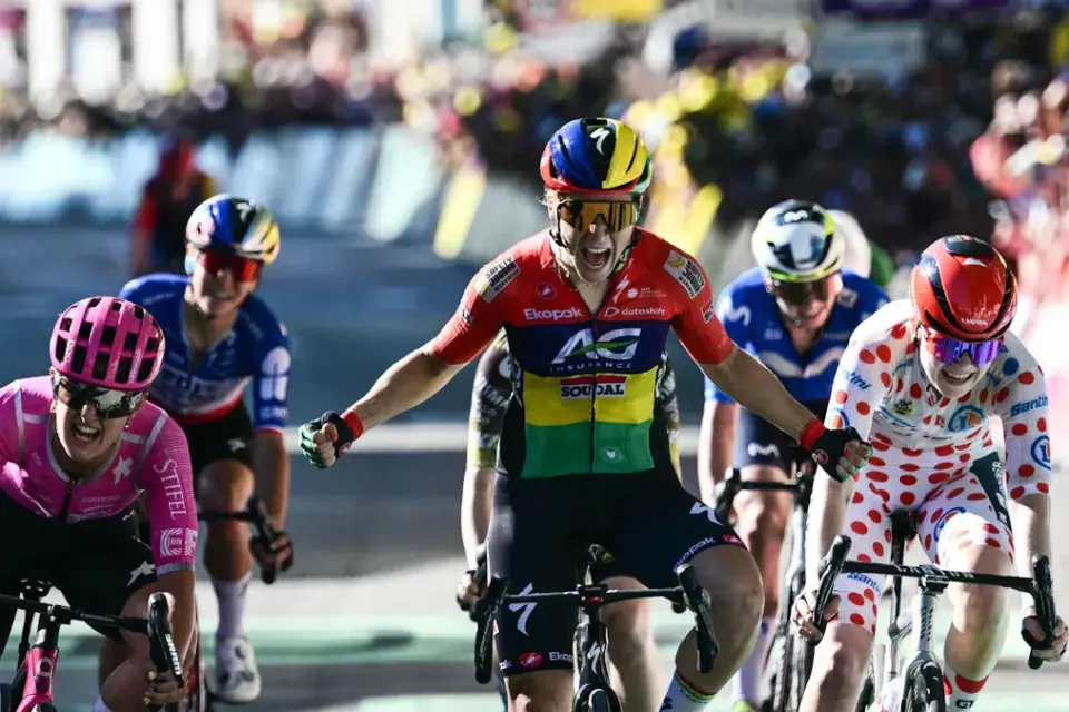 Tour de France Femmes: Kim Le Court-Pienaar f&uuml;r Liane Lippert zu schnell