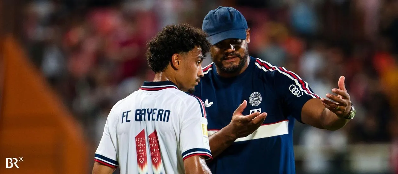 Nathaniel Brown und Vincent Kompany